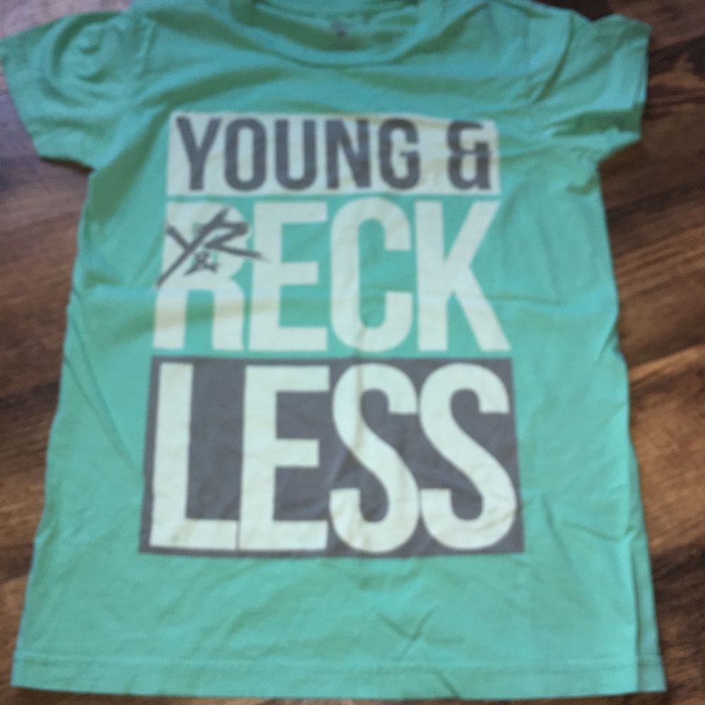 Women’s young and reckless T-shirt.